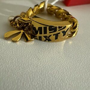 Miss Sixty Gold Chain Bracelet